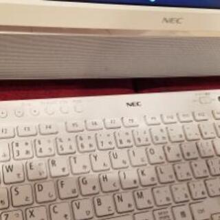 純正ワイヤレスキーボード付きWindows10一体型パソコン❗VN770/V❣️ ワイヤレスキーボード付き❣️Core i5❣️Windows10❣️NEC一体型