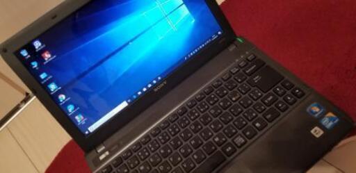 爆速SSD起動❣️Core i3❣️ SONY VAIO モバイルノートパソコン Windows10 VPCS129FJ