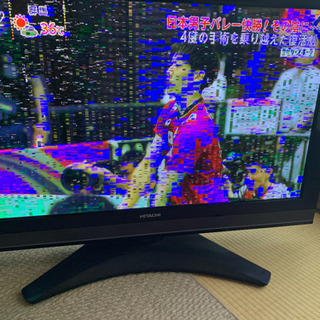 日立プラズマテレビ P42-XP05 HDD内蔵 ジャンク品