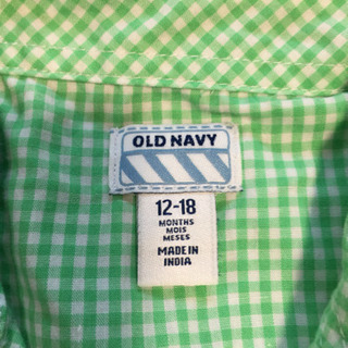 Old Navy オールドネイビー チェックシャツ 90