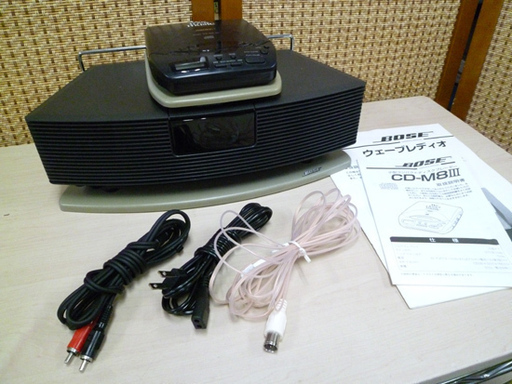 BOSE WAVE RADIO ウェーブレディオ CDプレーヤー CD-MⅢ 南12条店