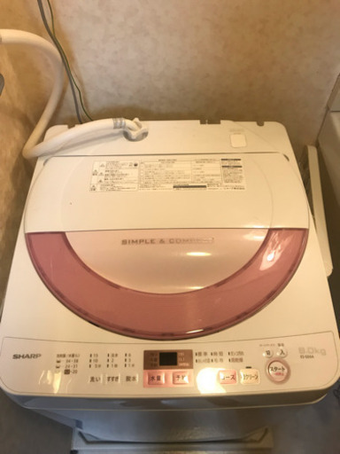 【公式ショップ】 洗濯機 縦型 2017年 シャープ 洗濯機