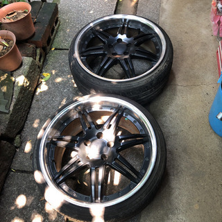 グノーシス GS5 19インチ ホイール  深リム  2本のみ