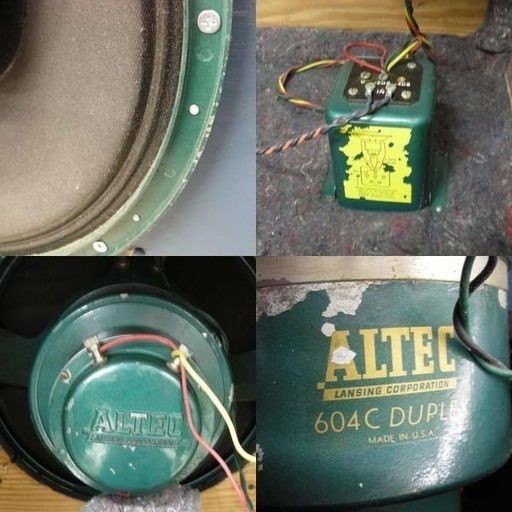 PayPay対応 ALTEC/アルテック スピーカーユニット 604C DUPLEX