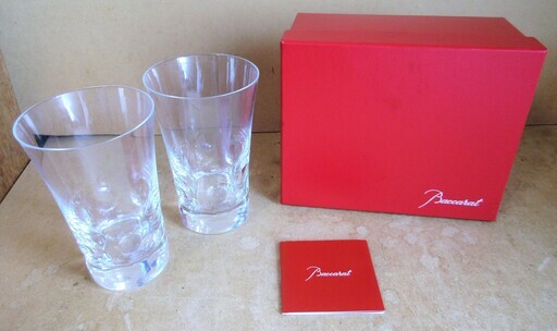 ☆バカラ Baccarat ペアグラス 光の魔術師◆日常生活に華やかなキラメキ