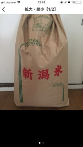 昨年秋収穫 新潟産 コシヒカリ 30キロ