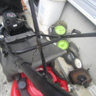 POULAN アメリカ製芝刈り機5馬力バケット付き