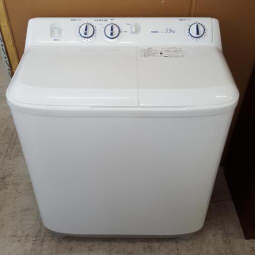 未使用　2層式洗濯機　JW-W55E　2019年式