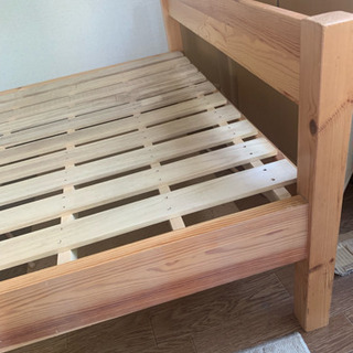 無印良品  シングルベッド 木製フレーム