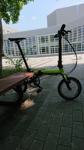 【驚きの軽さ7.8Kg】DAHON-K3希少車ライムグリーン【輪行袋付き】 驚きの軽さ7.8Kg】DAHON-K3希少車ライムグリーン【輪行袋付き】