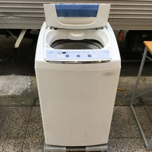 #2564 ARION 4.5kg 全自動洗濯機 AS-500W 2016年製