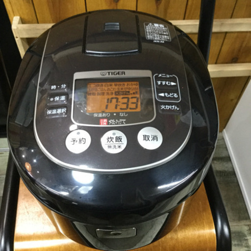 #2582 タイガー 土鍋IH炊飯器 JKN-AE10 5.5合 2015年製