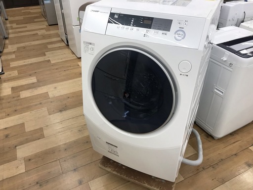 安心の１年保証！SHARP　シャープ2017年製ドラム式洗濯乾燥機です！
