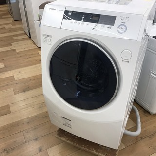 安心の1年保証！SHARP シャープ2017年製ドラム式洗濯乾燥機です！