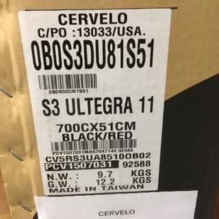 CERVELO S3 ULTEGRA 2016 サーベロ ロードバイク 51