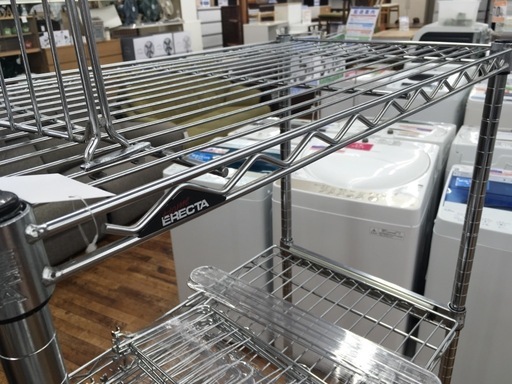 エレクター（ERECTA）の3段ラック（1段スライド）軽トラック貸出しあり！トレジャーファクトリー入間店