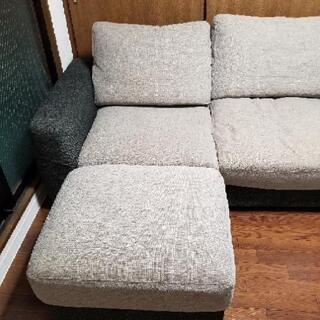 お売りいたします！二人掛けソファー　馬場家具