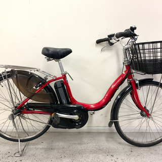 新基準ヤマハパスナチュラ24インチ8.1Ah電動自転車中古