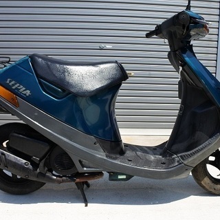 旧車！スズキ・セピア　80年代後半の2ストスクーター！外装まあまあキレイ　仕上げ、カスタムベースに！！