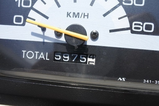 旧車！スズキ・セピア 80年代後半の2ストスクーター！外装まあまあキレイ 仕上げ、カスタムベースに！！