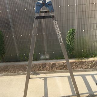 3【脚立】はしご 5段 アルミ製 京都市内配達可能 引き取り希望