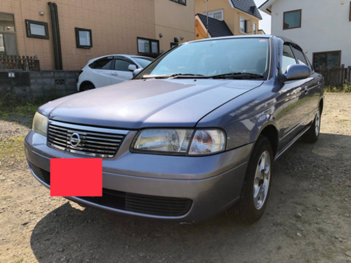 お買い得車 日産サニーｅｘサルーン後期型車検令和２年８月迄 ｆｆシルバーツートン平成１５年式 ２００３年 ヒカリオート ワン 澄川の日産の中古車 ジモティー