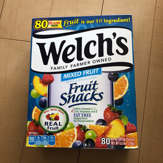 Welch'sのフルーツグミ80袋