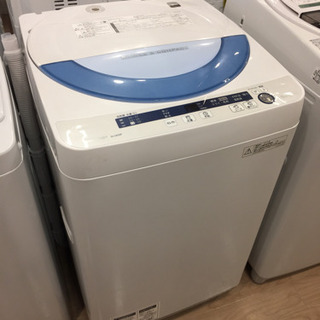 ○【6ヶ月安心保証付き】SHARP 全自動洗濯機 2014年製