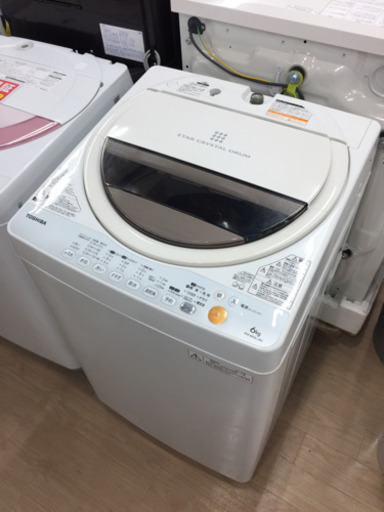 ○【6ヶ月安心保証付き】 TOSHIBA 全自動洗濯機 2013年製