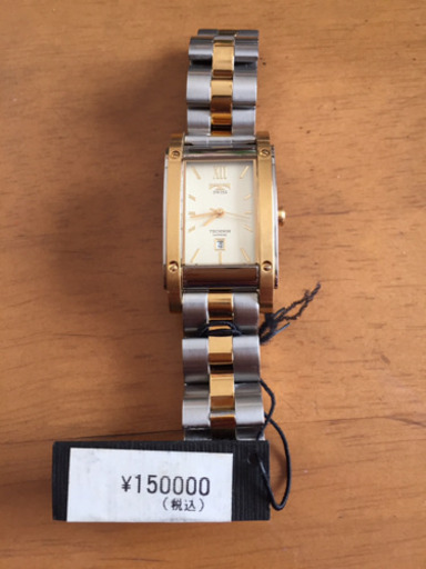 展示品 美品‼️定価１５万円‼️スイス 腕時計‼️タグ付‼️