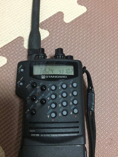 日本限定 STANDARD ハンディ無線機、C550、ツインバンダー 受信機