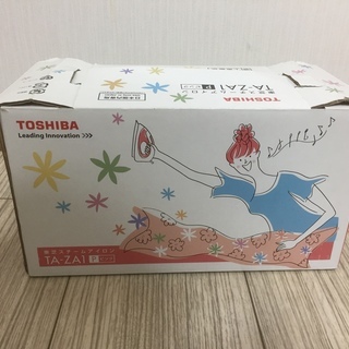【値下げ】TOSHIBA スチームアイロン TA-ZA1　(50...