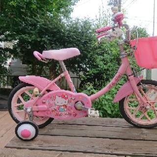 子供の自転車 14型 ピンク