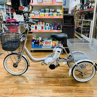 坂道スイスイ！BRIDGESTONEの電動3輪自転車！