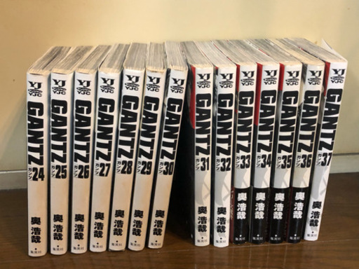 Gantz ガンツ 漫画 1 37巻 全巻セット ハマちゃん 北九州のマンガ コミック アニメの中古あげます 譲ります ジモティーで不用品の処分 Gantz ガンツ 漫画 1 37巻 全巻セット ハマちゃん 北九州のマンガ コミック アニメの中古あげます 譲ります ジモティーで不用品の処分