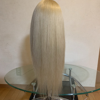 N.B.A.A. セットウィッグ プラチナブロンド ロング