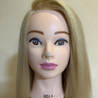 N.B.A.A. セットウィッグ プラチナブロンド ロング