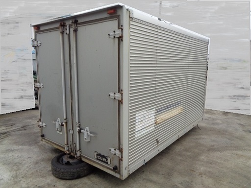 トラックコンテナ 箱 2ｔ 3200x1880x1950 保冷 倉庫 物置 ガレージ 愛媛より