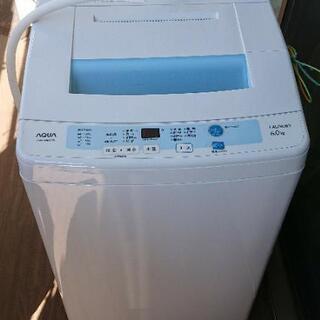 AQUA 全自動洗濯機 AQW-S60C