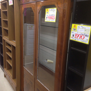 【値下げしました】0806-06 高級家具！EURO SUITE ショーケース 113幅