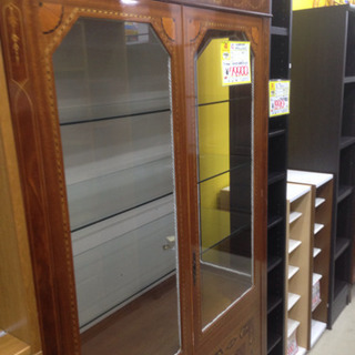 【値下げしました】0806-06 高級家具！EURO SUITE ショーケース 113幅