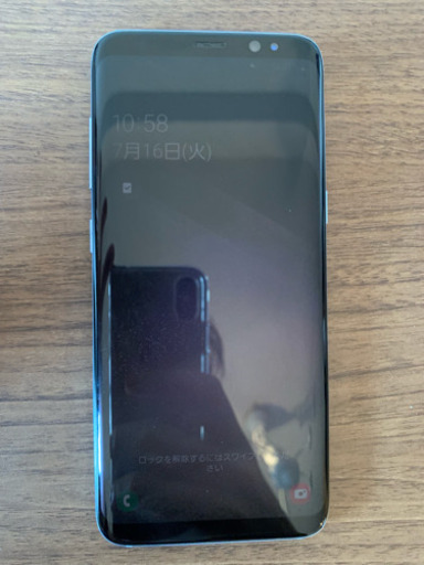 神奈川県の携帯電話/スマホ GALAXYS8SIMフリーブラック