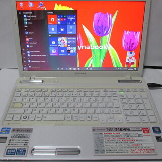 ★★大幅値下げ★★【美品】東芝dynabook T451/34EM/４ＧＢ/320ＧＢ/Corei5/リカバリー済 中古動作品です。 大幅値下げ【美品】東芝dynabook T451/34EM/4GB/320GB/Corei5