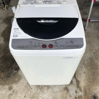 【御商談中】シャープ 5.5キロ 縦型洗濯機