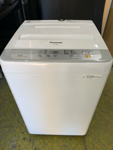 洗濯機 Panasonic 2017年 一人暮らし 単身用 5㎏洗い NA-F50B10 2017年 パナソニック 川崎区 KK