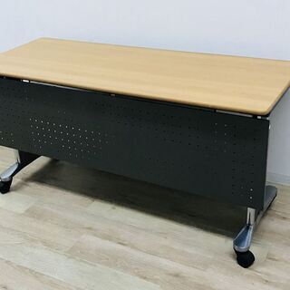 ミーティングテーブル 中古 オカムラ W1500 幅1500 平机 会議机 