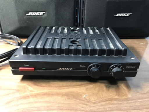 BOSE 101MMペア+パワーアンプ+クランプセット