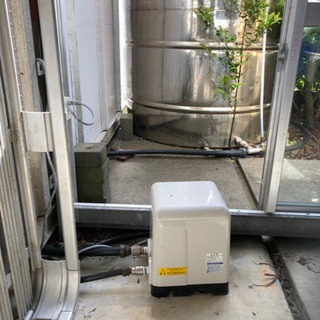 加圧ポンプ 再値下げ