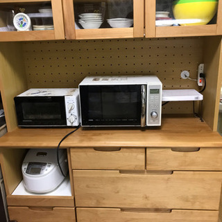 【取引完了】食器棚【新品購入して2年】