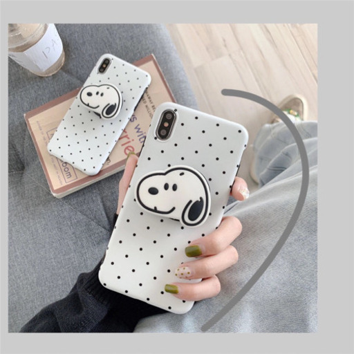 スヌーピー Iphone X スマホケース ドット柄 Happy 豊見城の携帯アクセサリーの中古あげます 譲ります ジモティーで不用品の処分